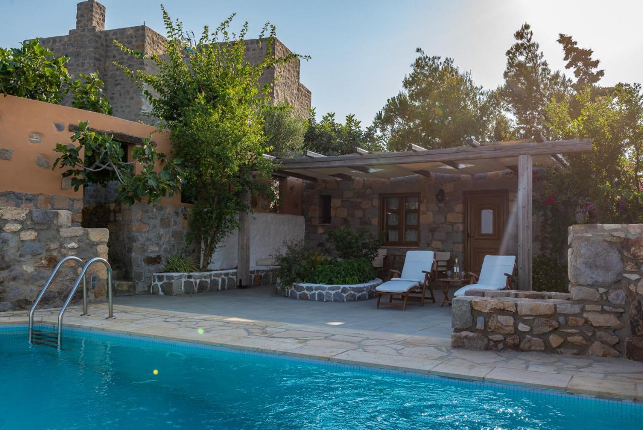 Blue Vista Patmos Pool Studio スカラ エクステリア 写真