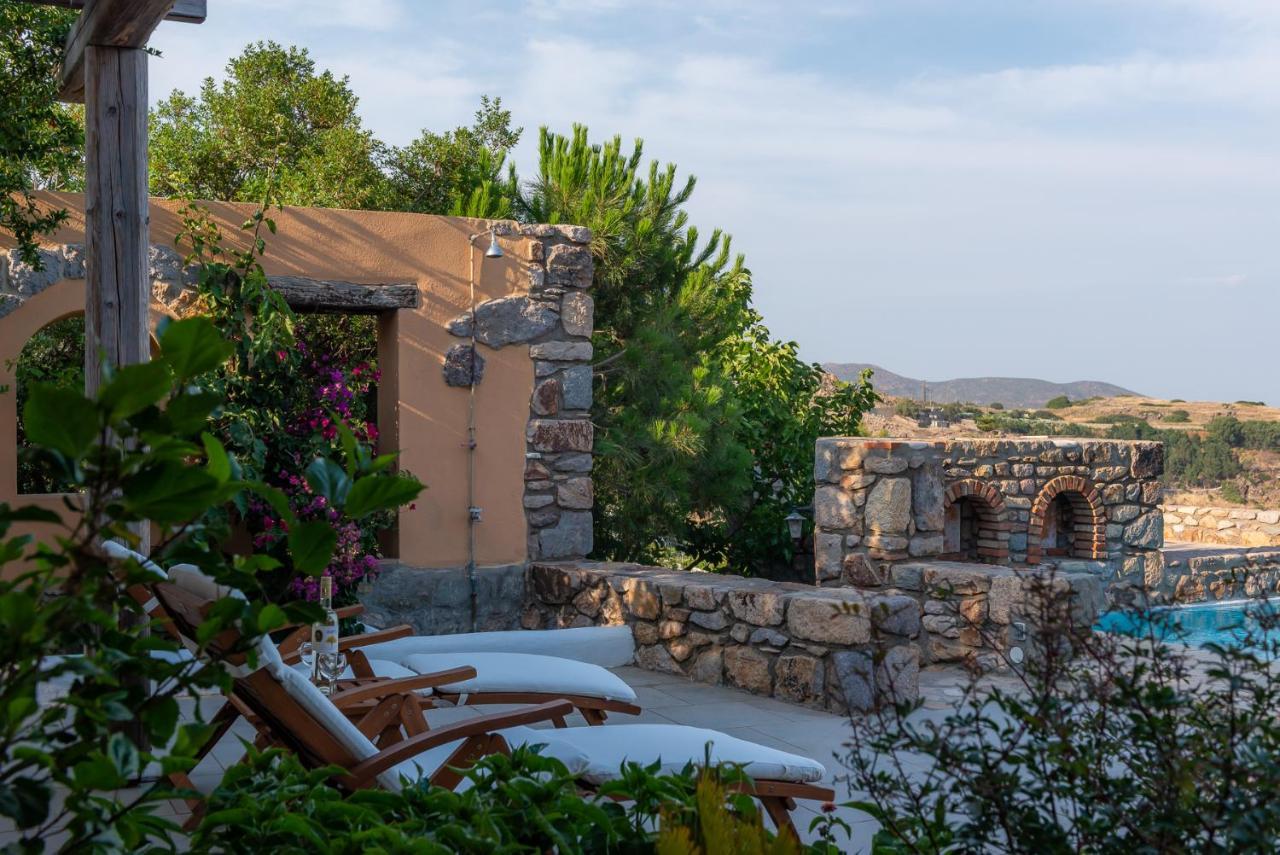 Blue Vista Patmos Pool Studio スカラ エクステリア 写真