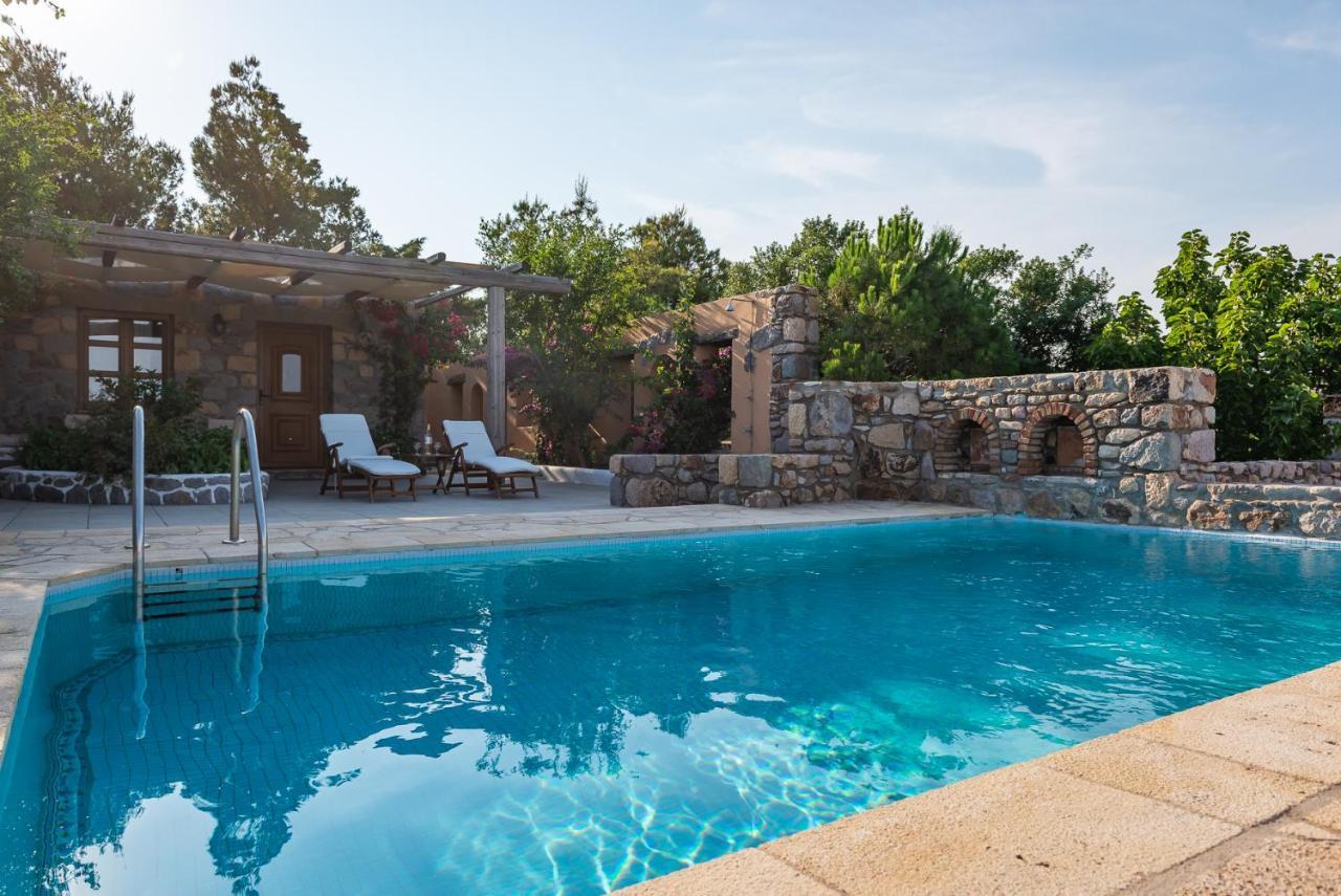 Blue Vista Patmos Pool Studio スカラ エクステリア 写真