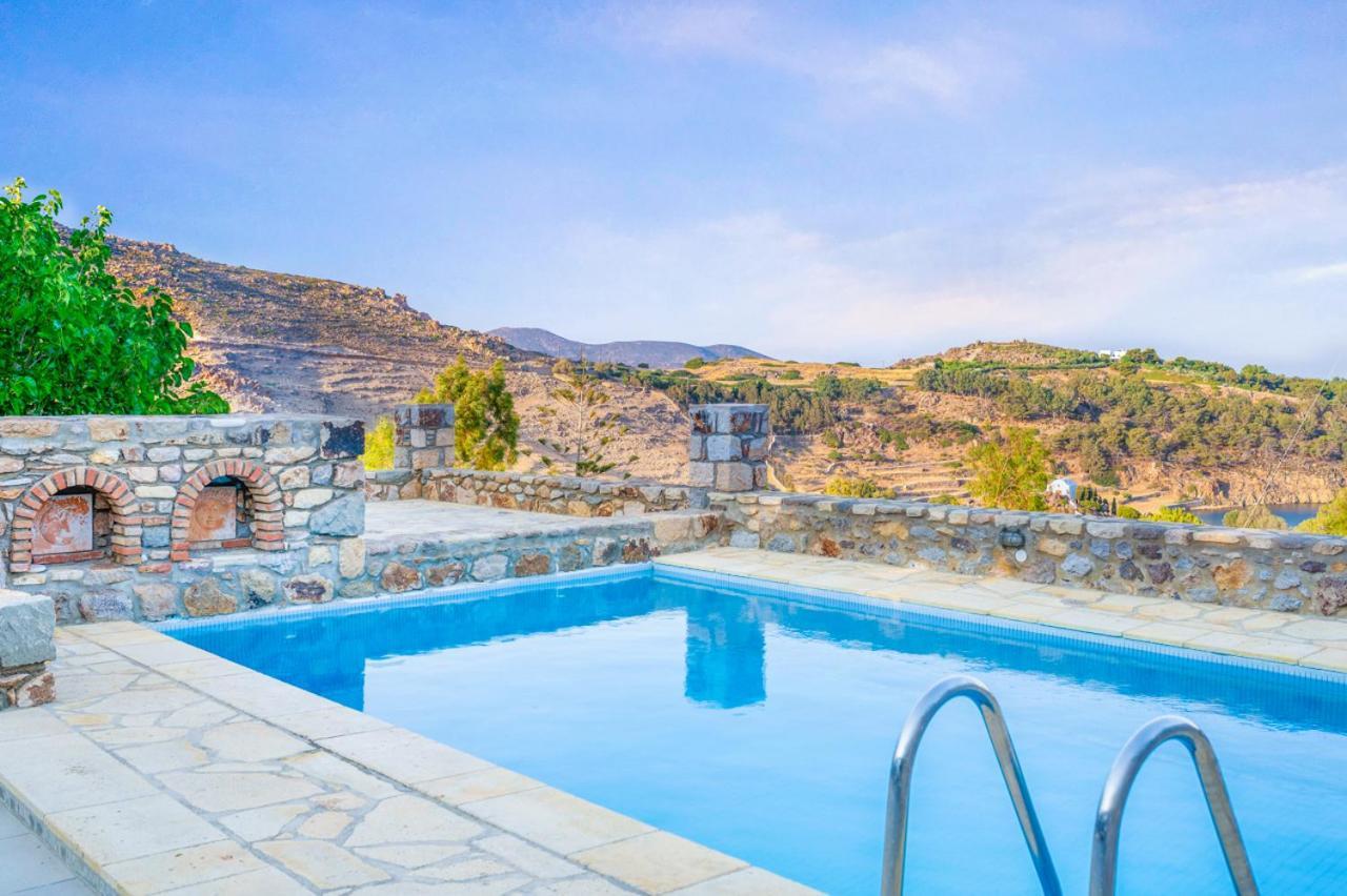 Blue Vista Patmos Pool Studio スカラ エクステリア 写真