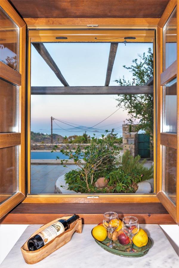 Blue Vista Patmos Pool Studio スカラ エクステリア 写真